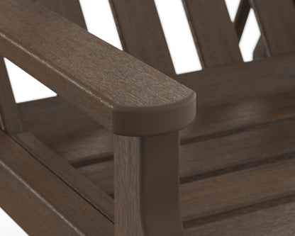 POLYWOOD Vineyard Chaise with Arms and Wheels