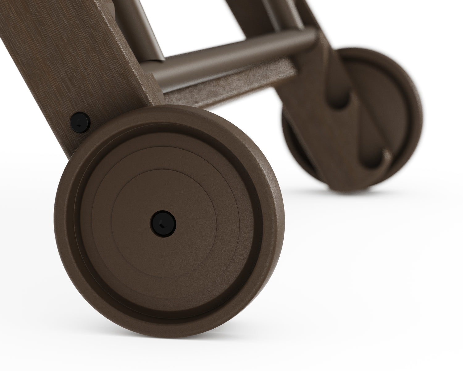 POLYWOOD Vineyard Chaise with Arms and Wheels