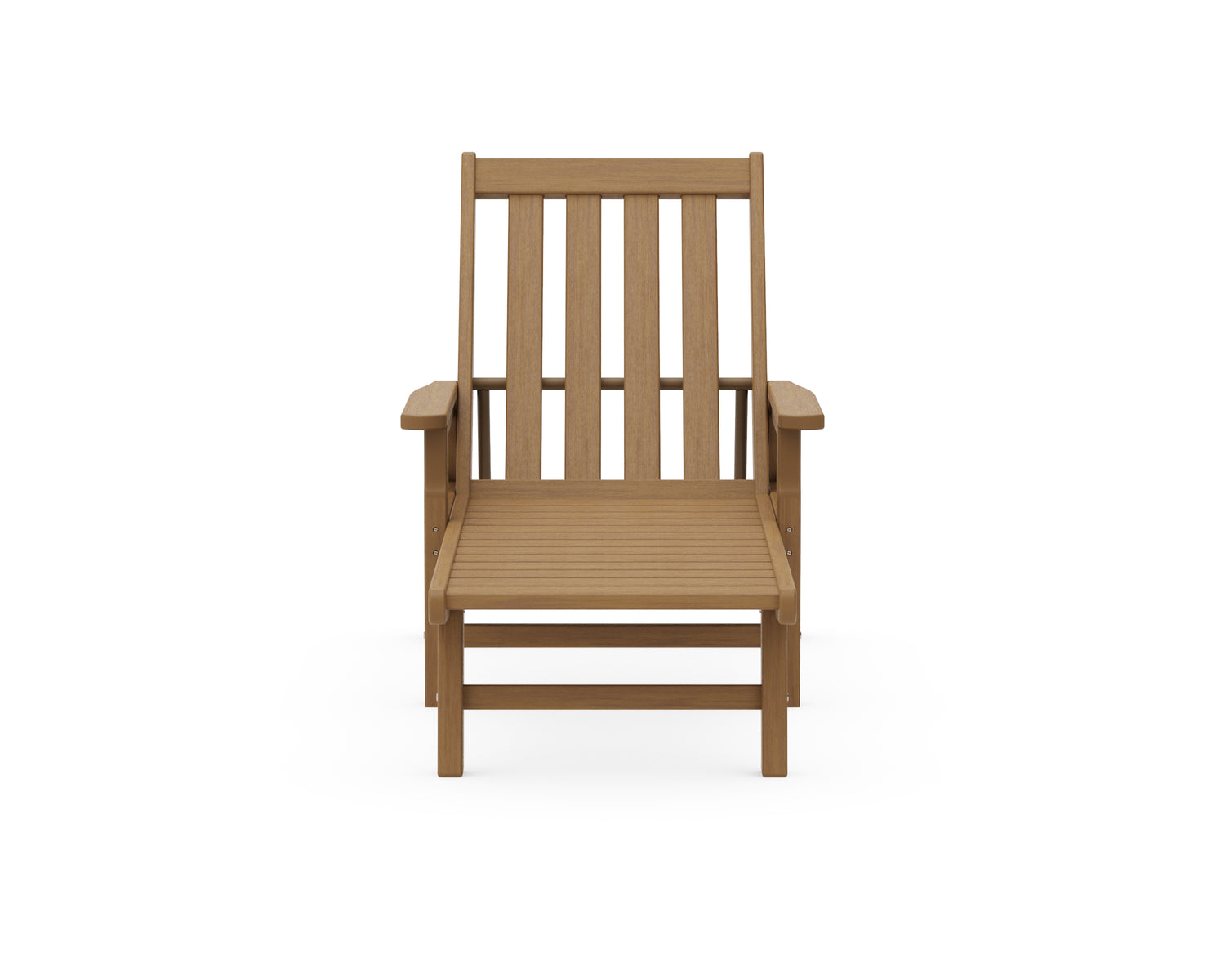 POLYWOOD Vineyard Chaise with Arms and Wheels