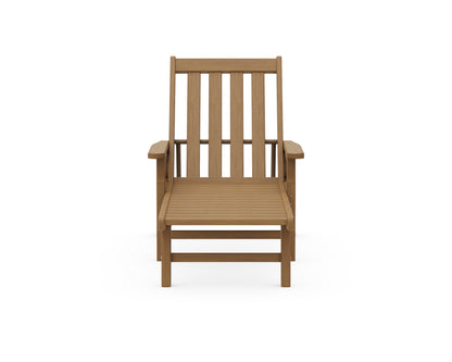 POLYWOOD Vineyard Chaise with Arms and Wheels
