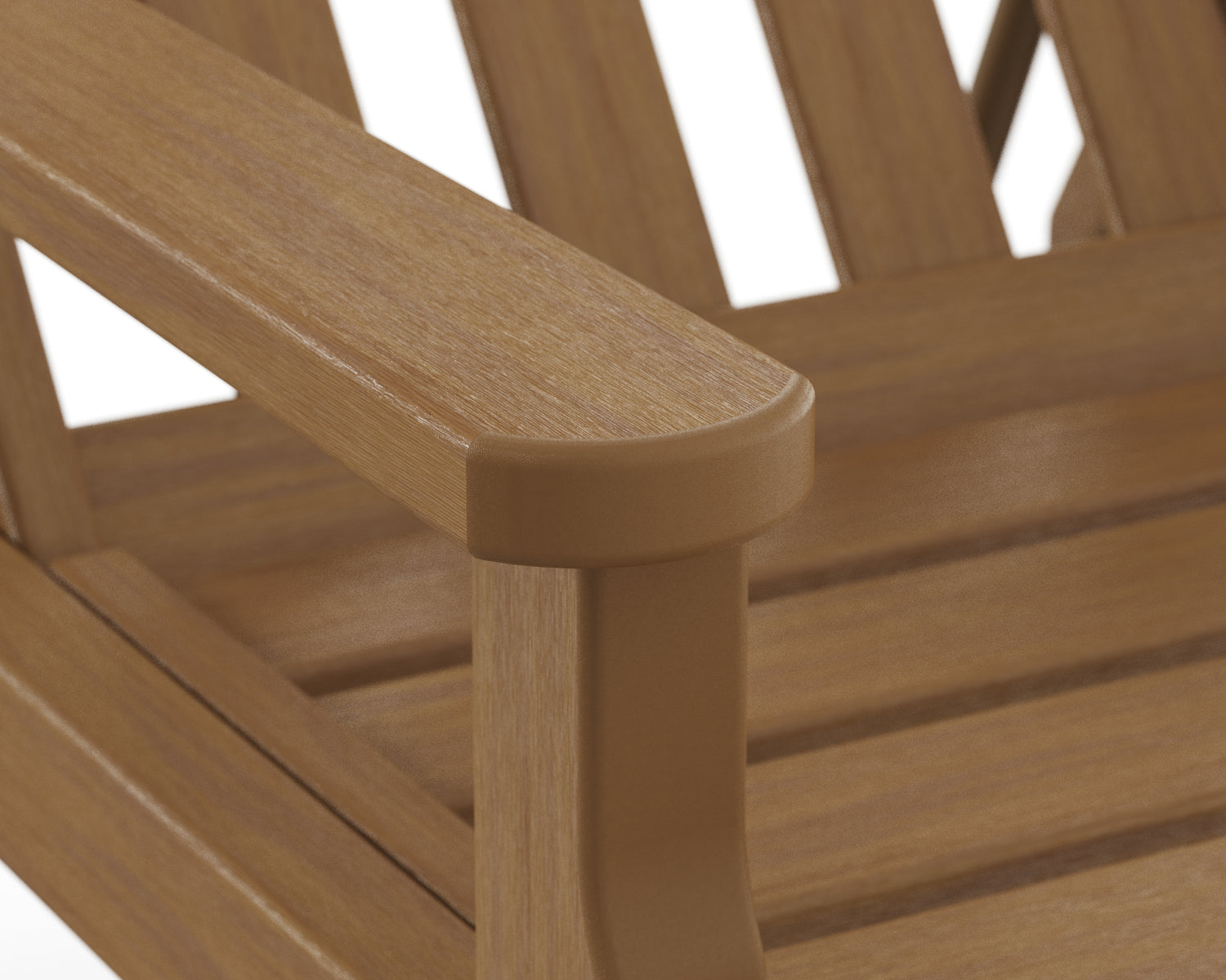 POLYWOOD Vineyard Chaise with Arms and Wheels