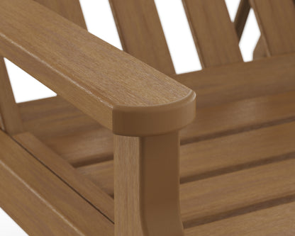 POLYWOOD Vineyard Chaise with Arms and Wheels
