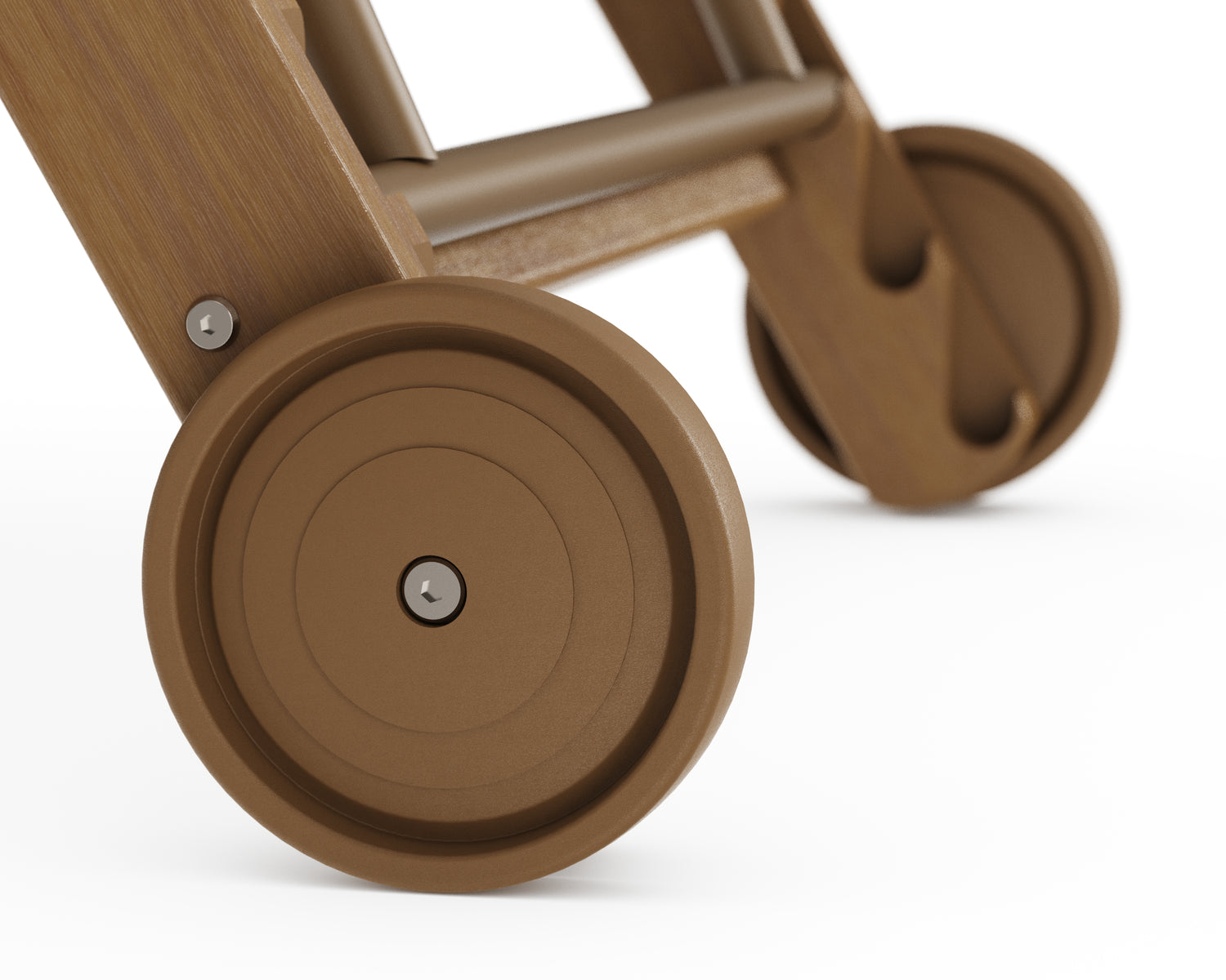 POLYWOOD Vineyard Chaise with Arms and Wheels