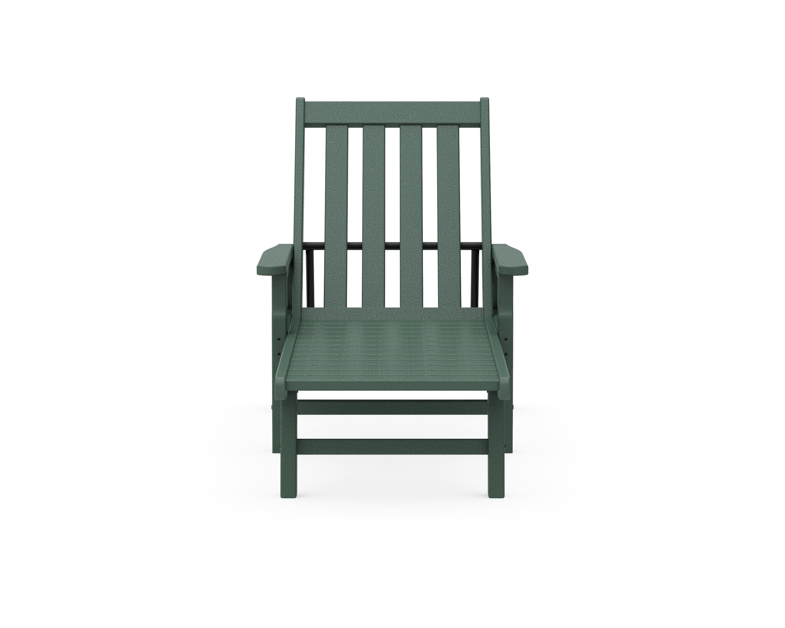 POLYWOOD Vineyard Chaise with Arms and Wheels