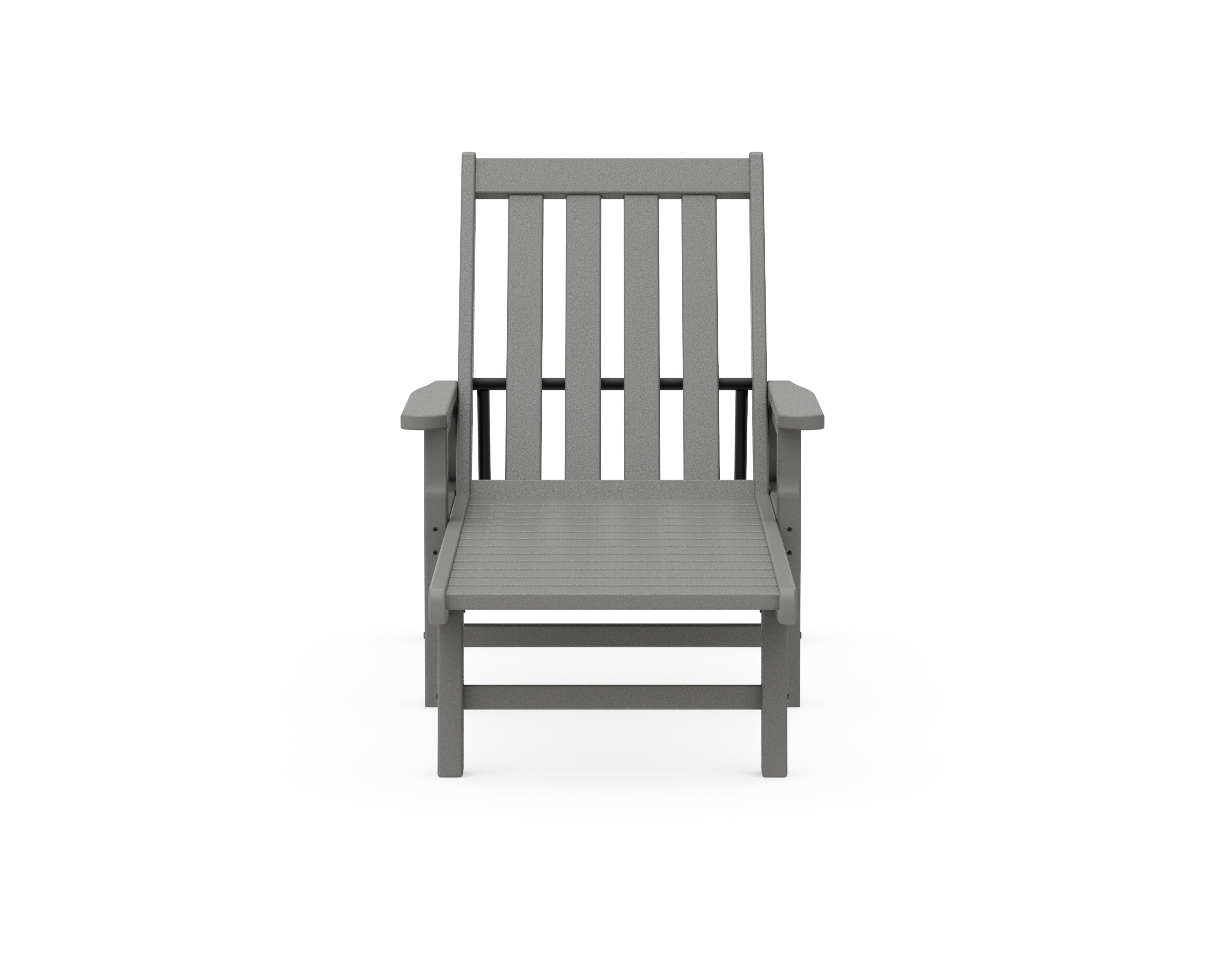 POLYWOOD Vineyard Chaise with Arms and Wheels