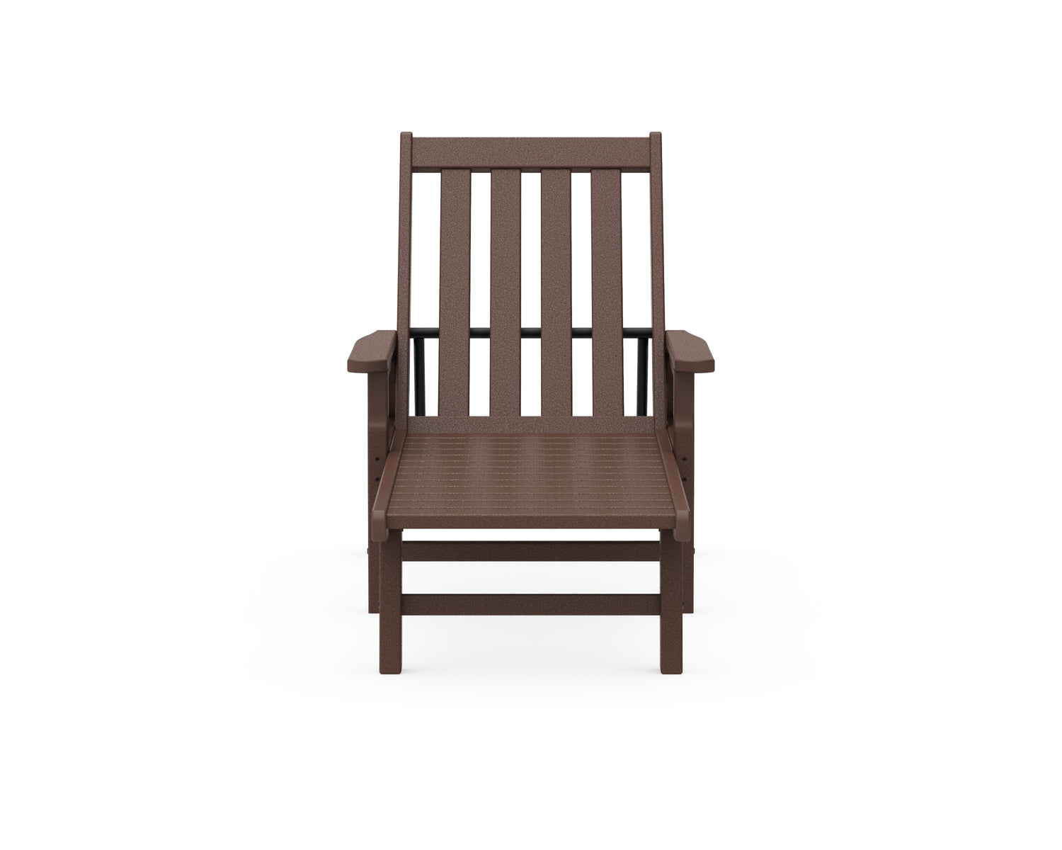 POLYWOOD Vineyard Chaise with Arms and Wheels