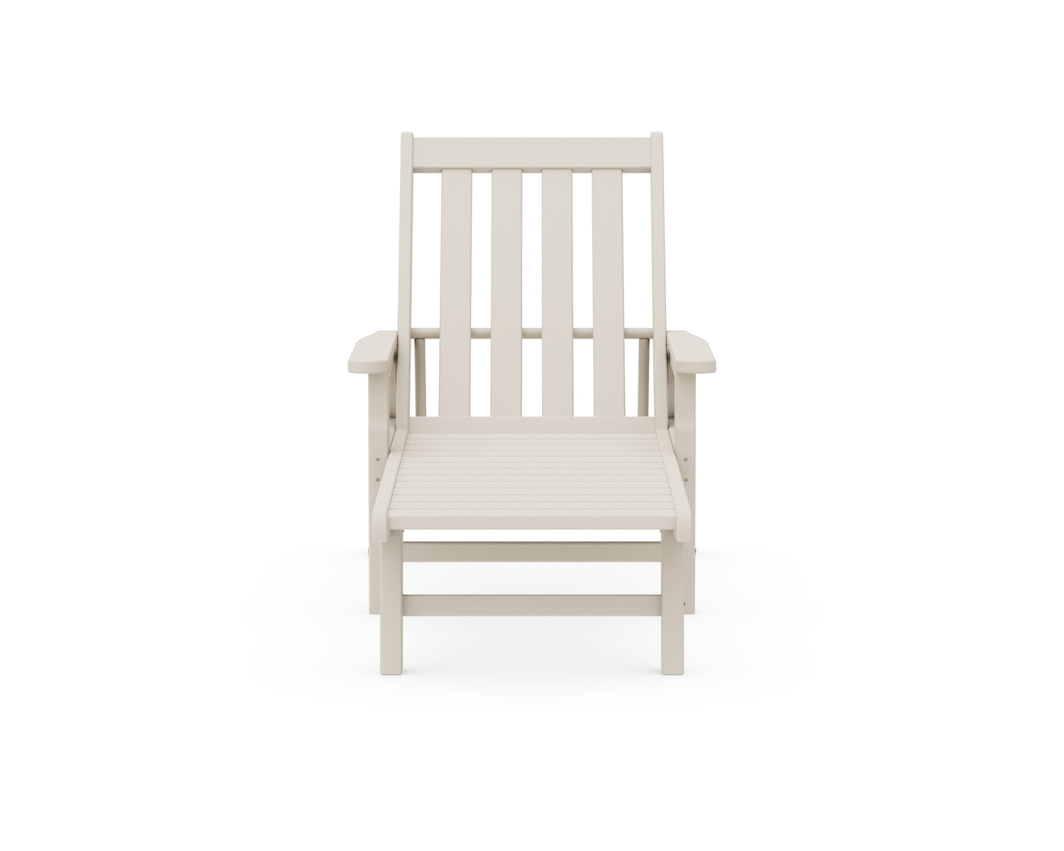 POLYWOOD Vineyard Chaise with Arms and Wheels