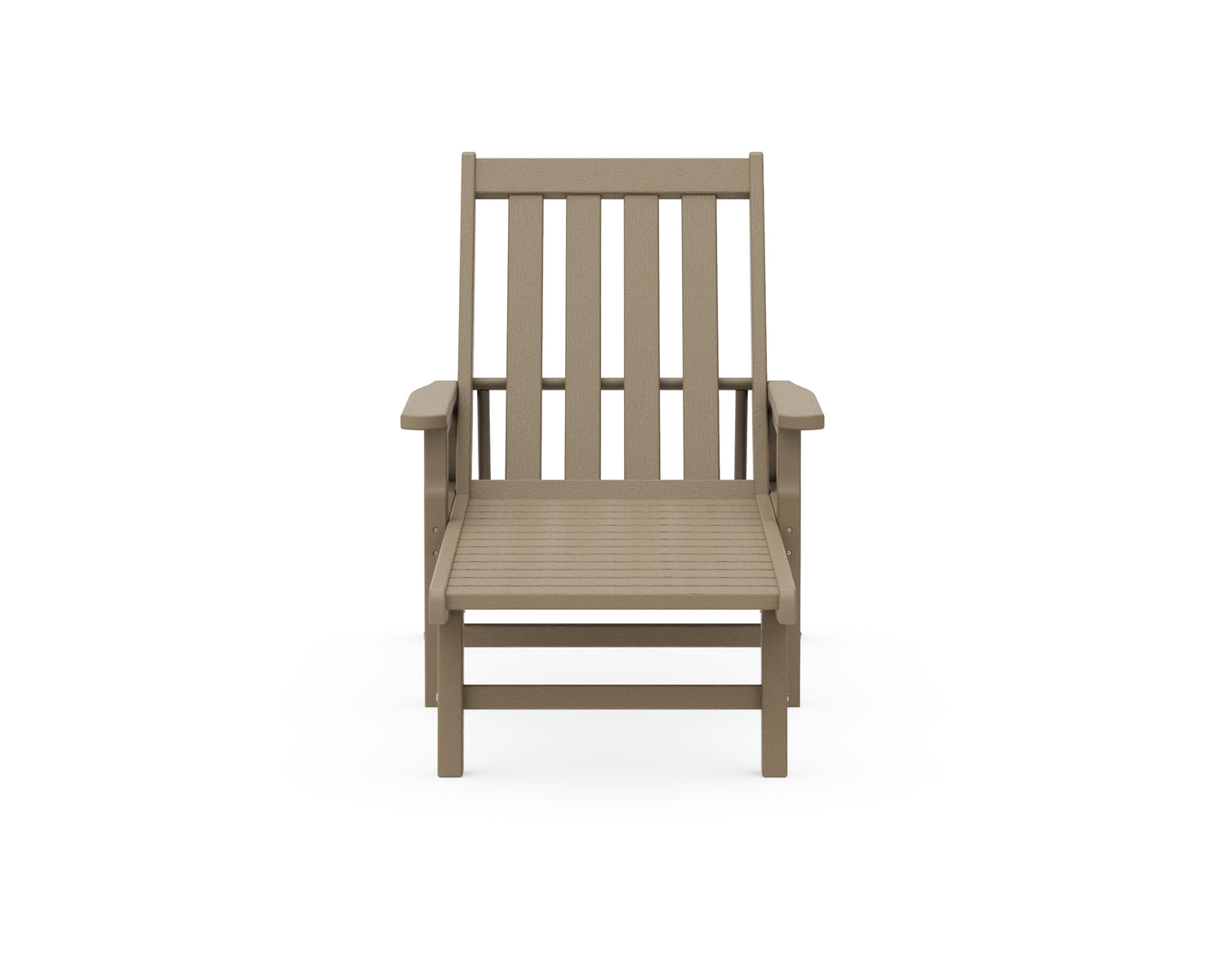 POLYWOOD Vineyard Chaise with Arms and Wheels