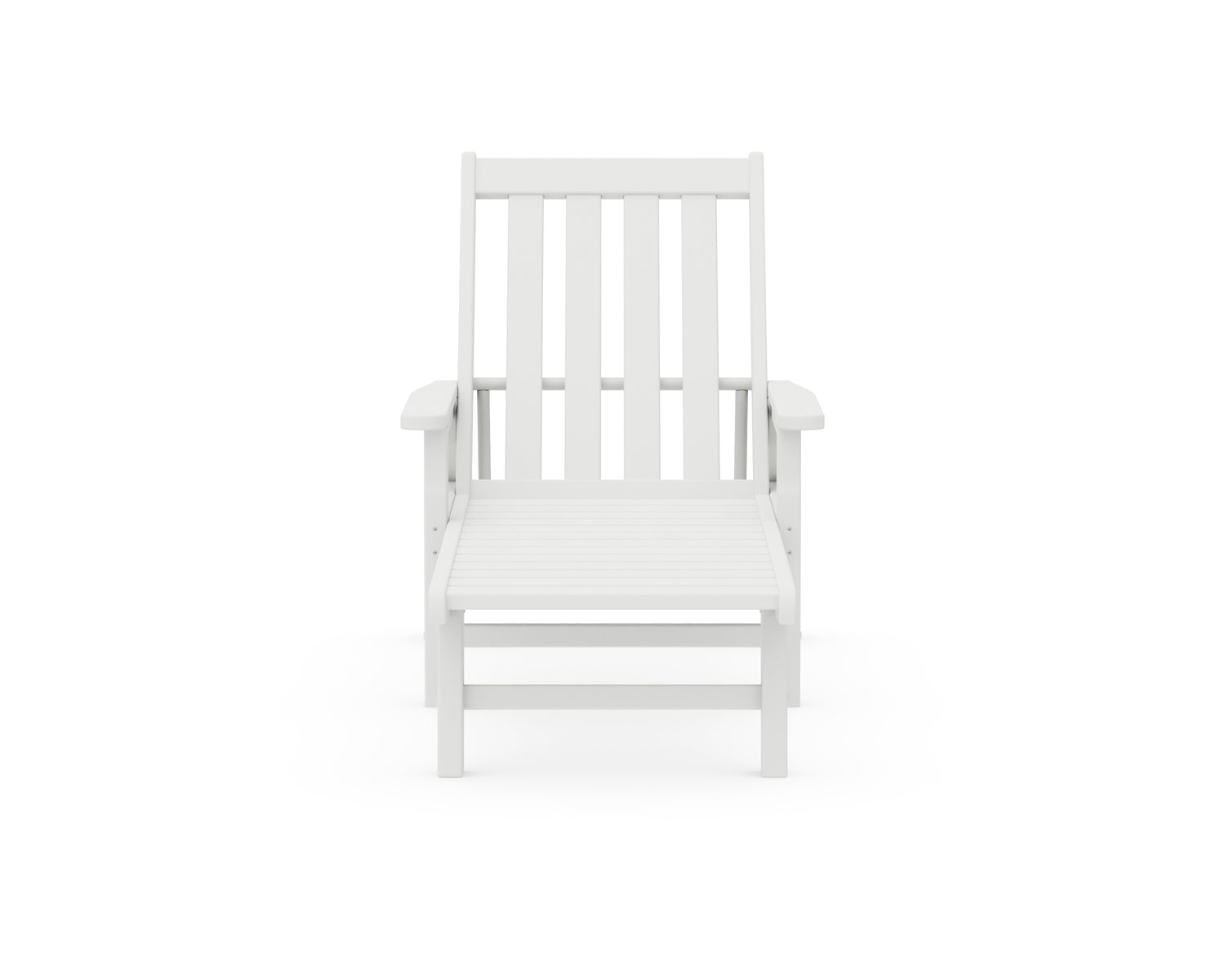 POLYWOOD Vineyard Chaise with Arms and Wheels
