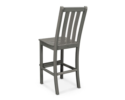 POLYWOOD Vineyard Bar Side Chair