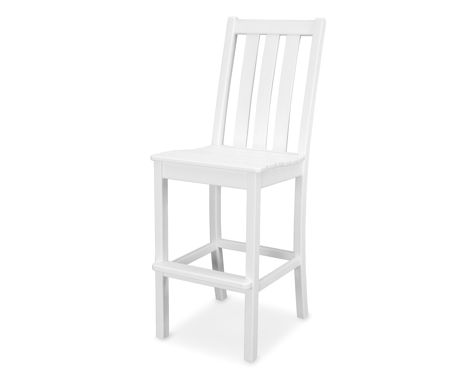 POLYWOOD Vineyard Bar Side Chair