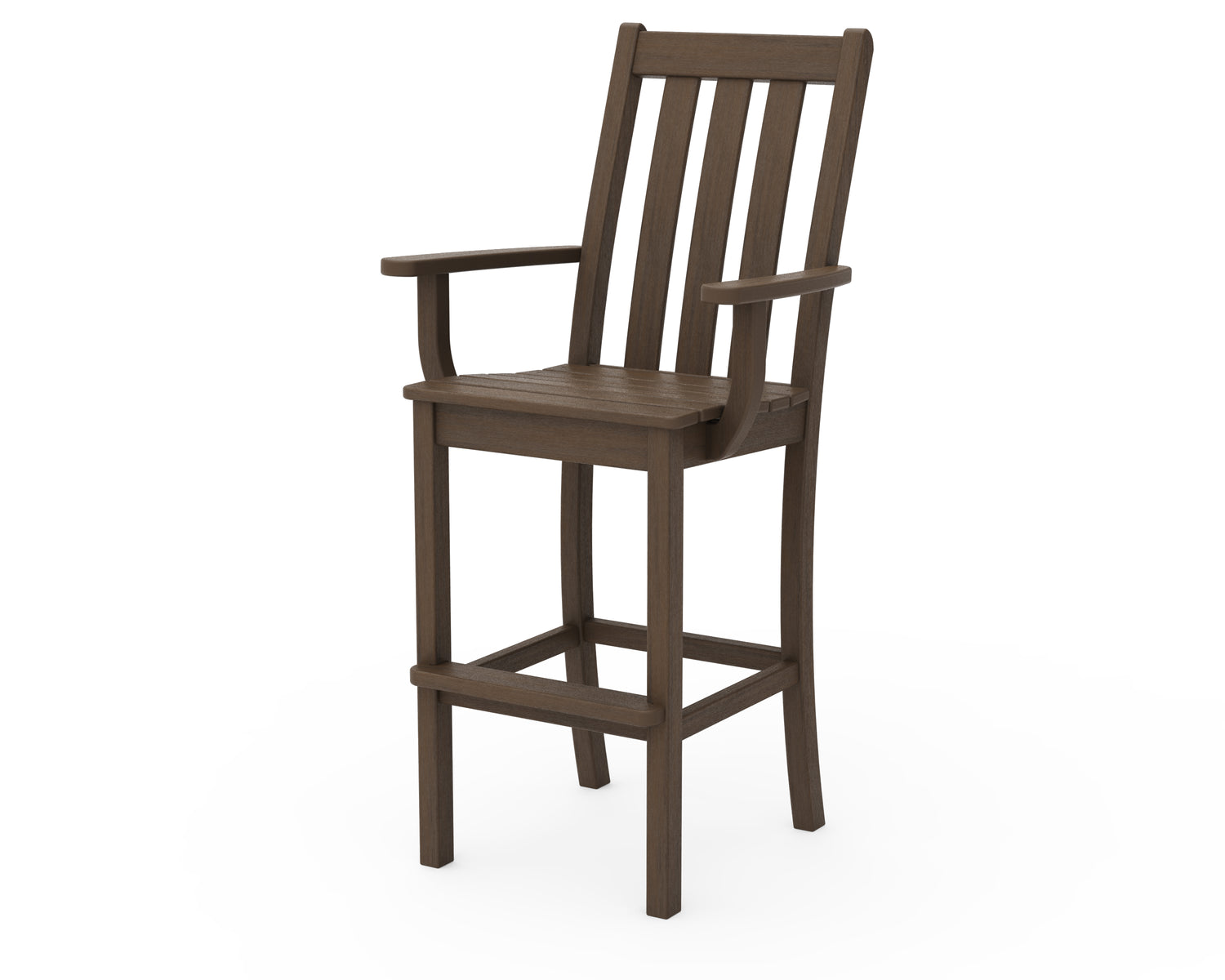 POLYWOOD Vineyard Bar Arm Chair