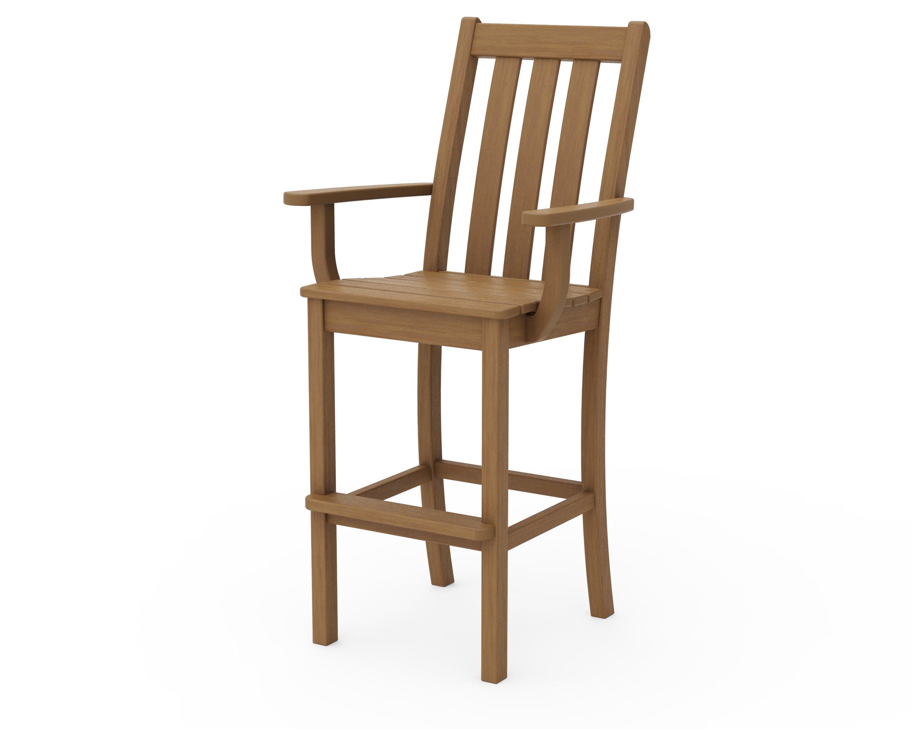 POLYWOOD Vineyard Bar Arm Chair