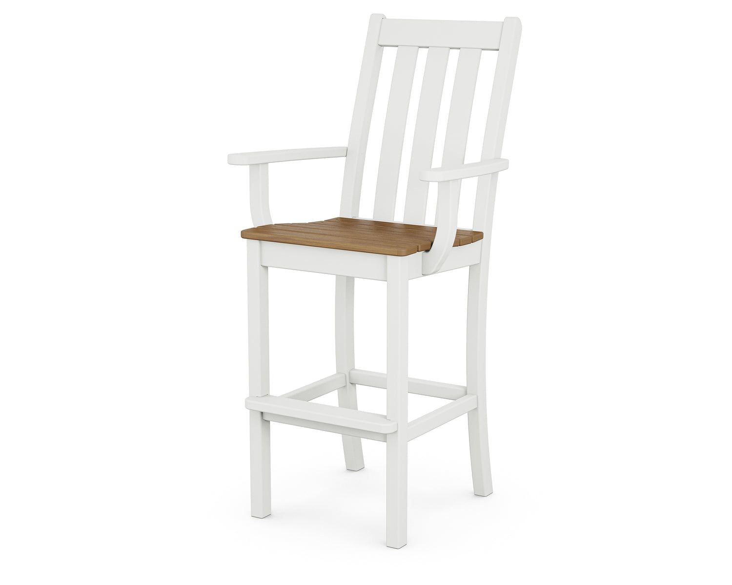 POLYWOOD Vineyard Bar Arm Chair