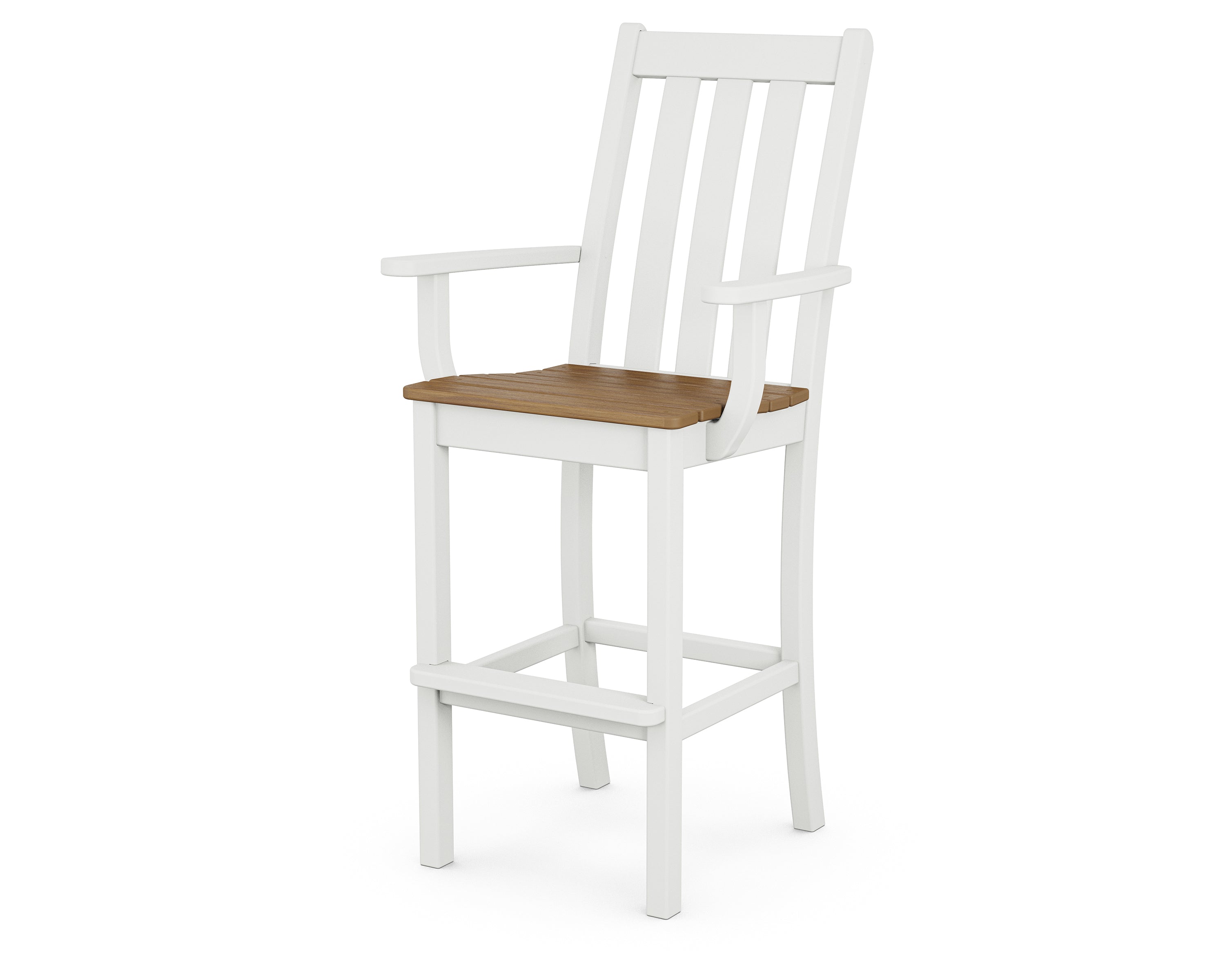 POLYWOOD Vineyard Bar Arm Chair