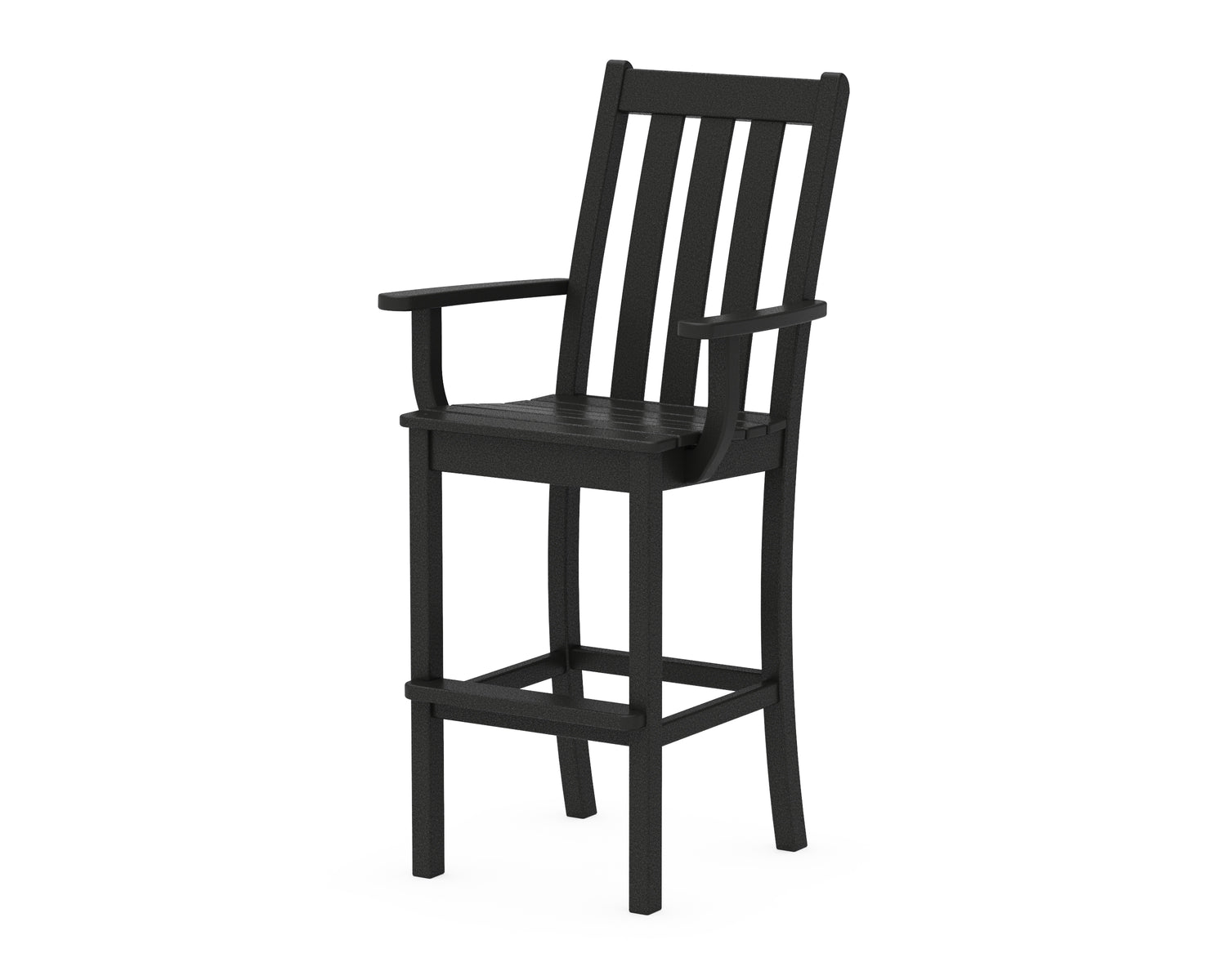 POLYWOOD Vineyard Bar Arm Chair