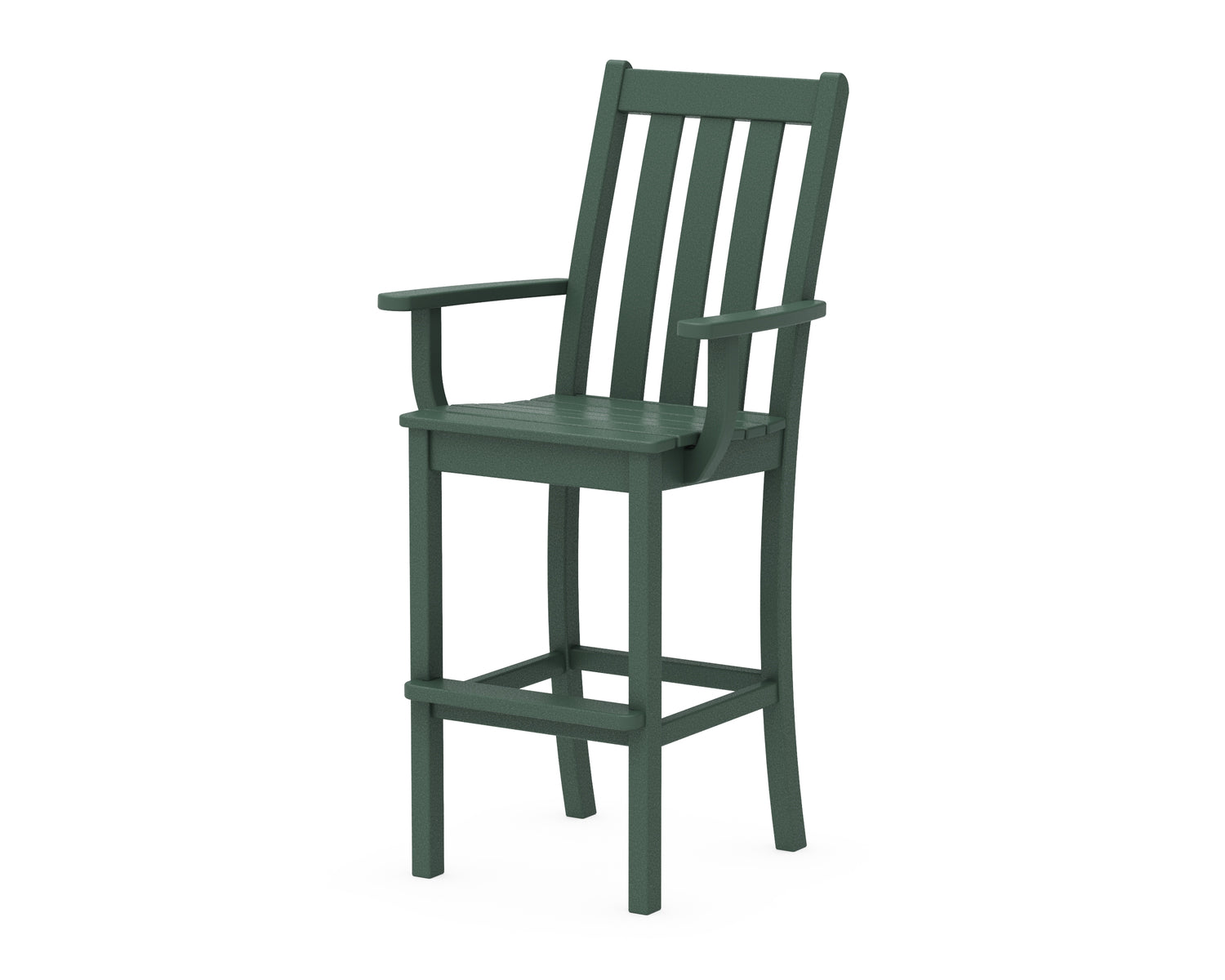 POLYWOOD Vineyard Bar Arm Chair