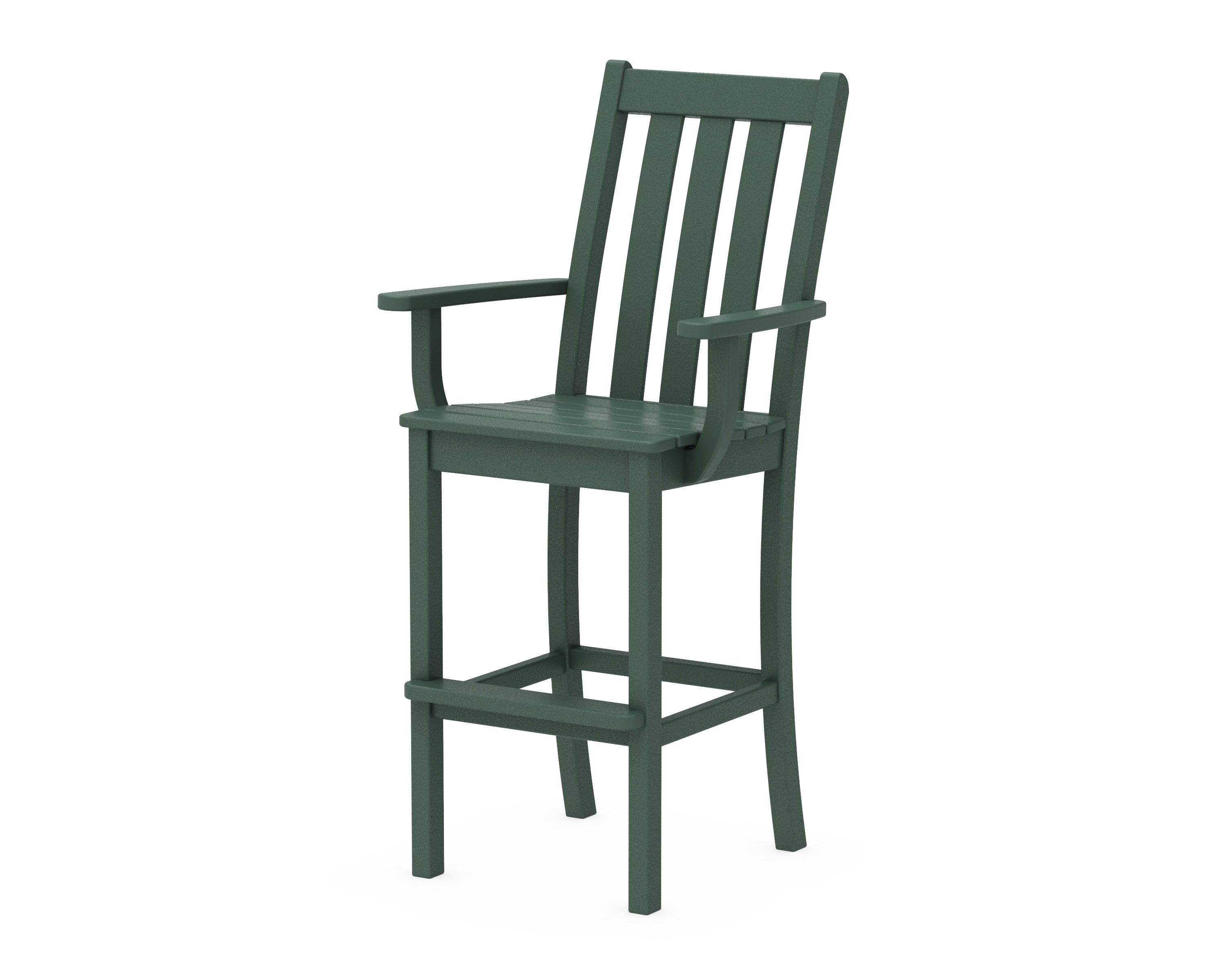 POLYWOOD Vineyard Bar Arm Chair