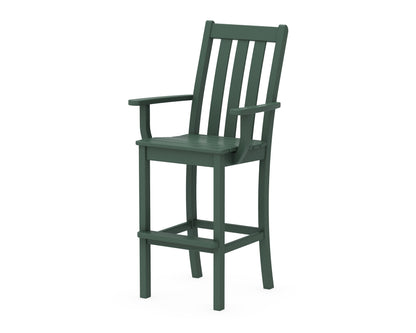 POLYWOOD Vineyard Bar Arm Chair