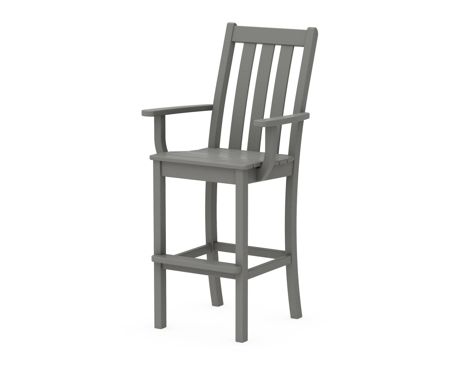 POLYWOOD Vineyard Bar Arm Chair