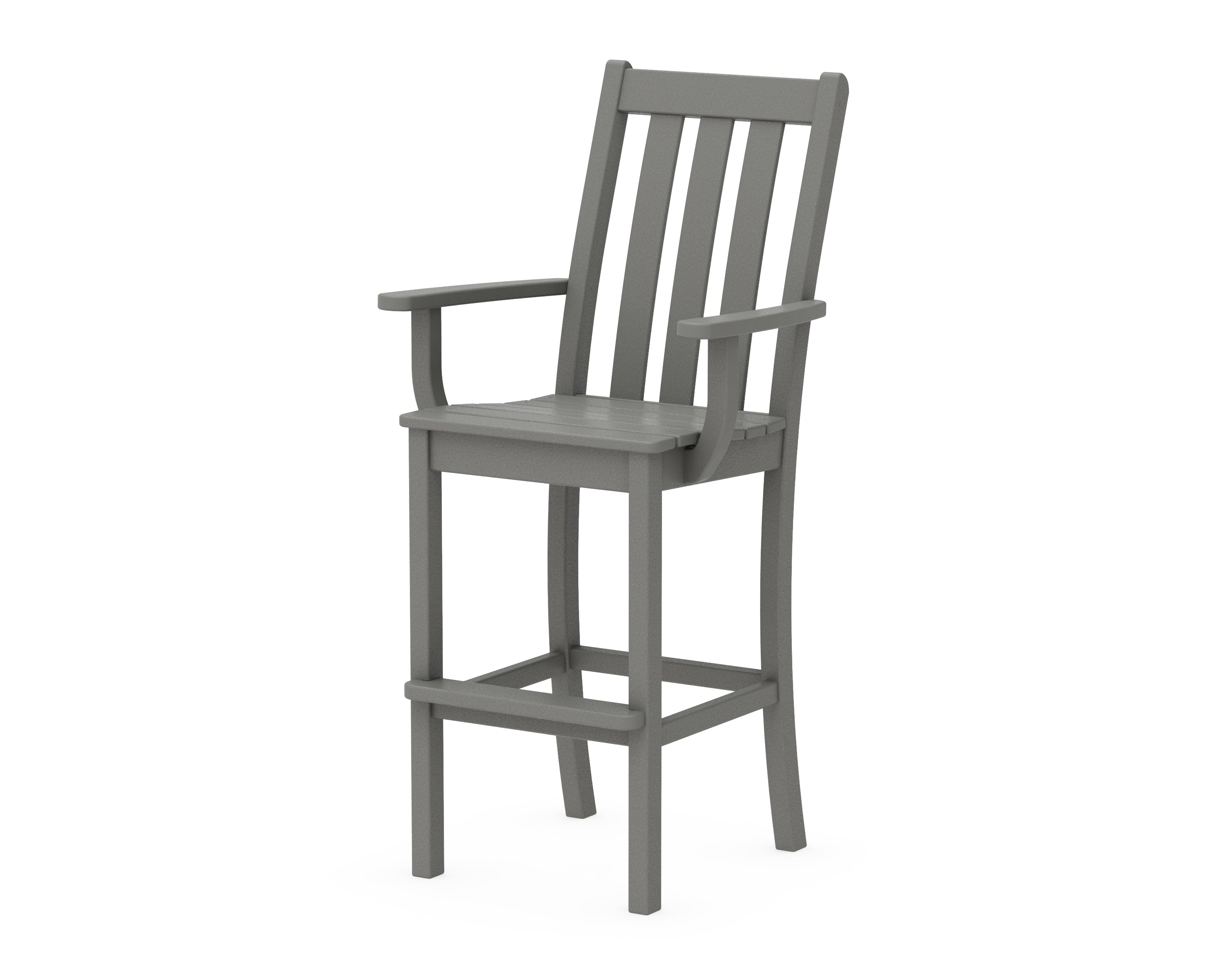 POLYWOOD Vineyard Bar Arm Chair