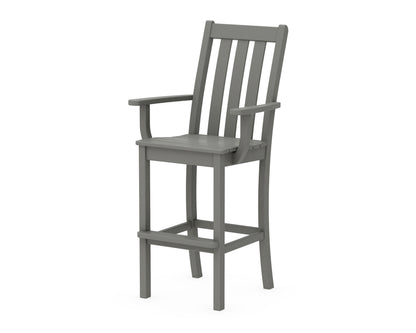 POLYWOOD Vineyard Bar Arm Chair