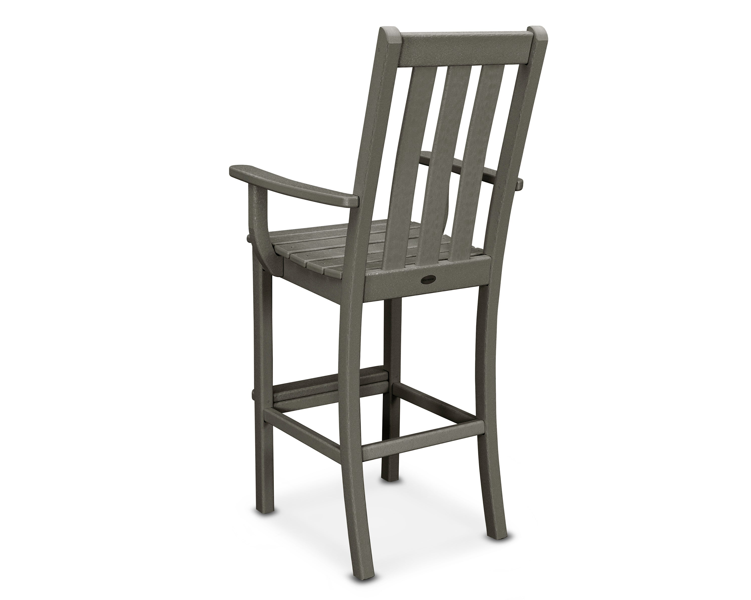 POLYWOOD Vineyard Bar Arm Chair