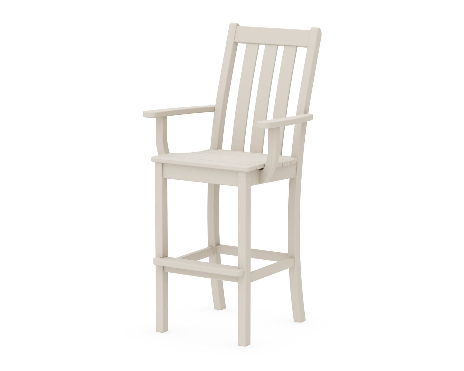 POLYWOOD Vineyard Bar Arm Chair