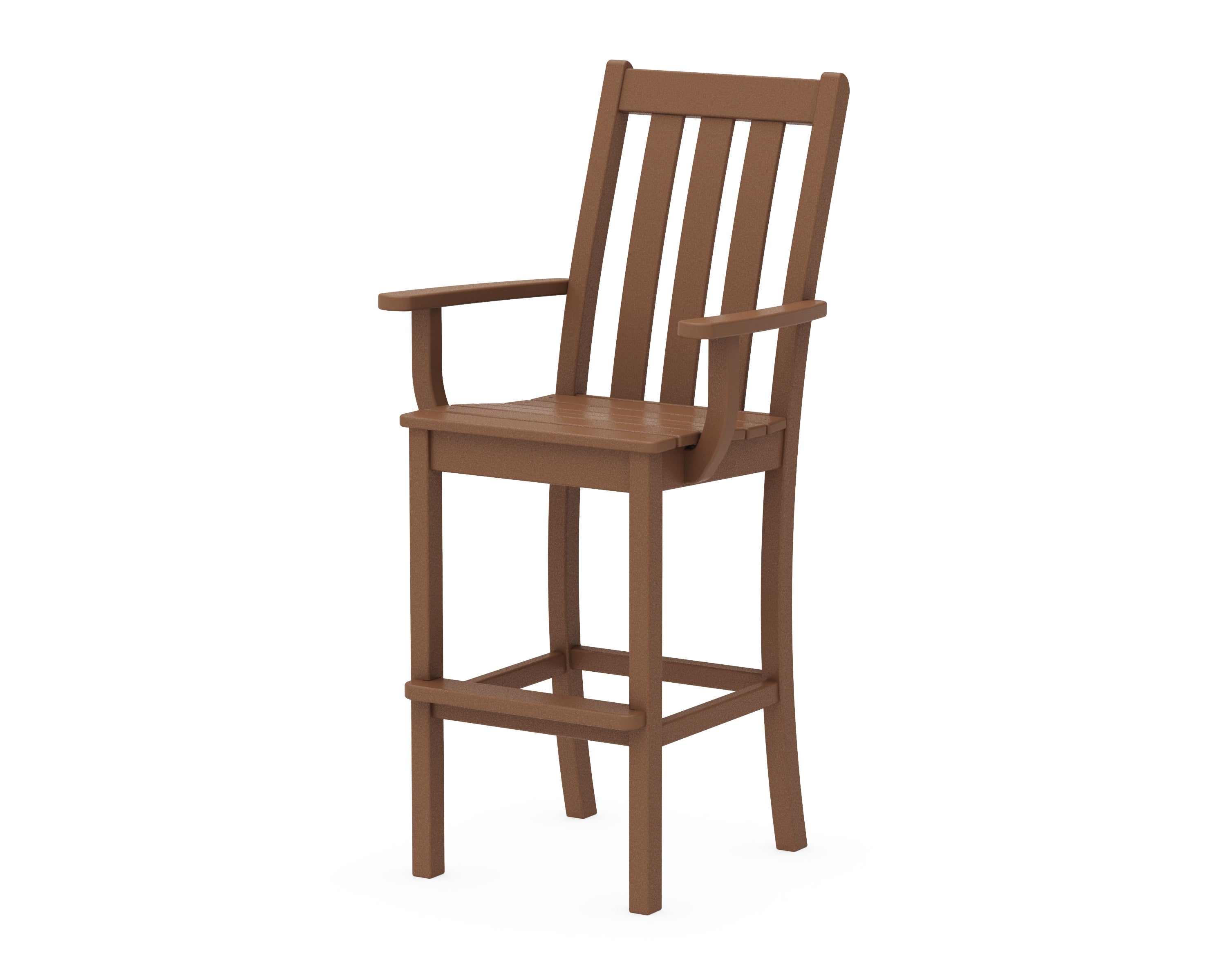 POLYWOOD Vineyard Bar Arm Chair