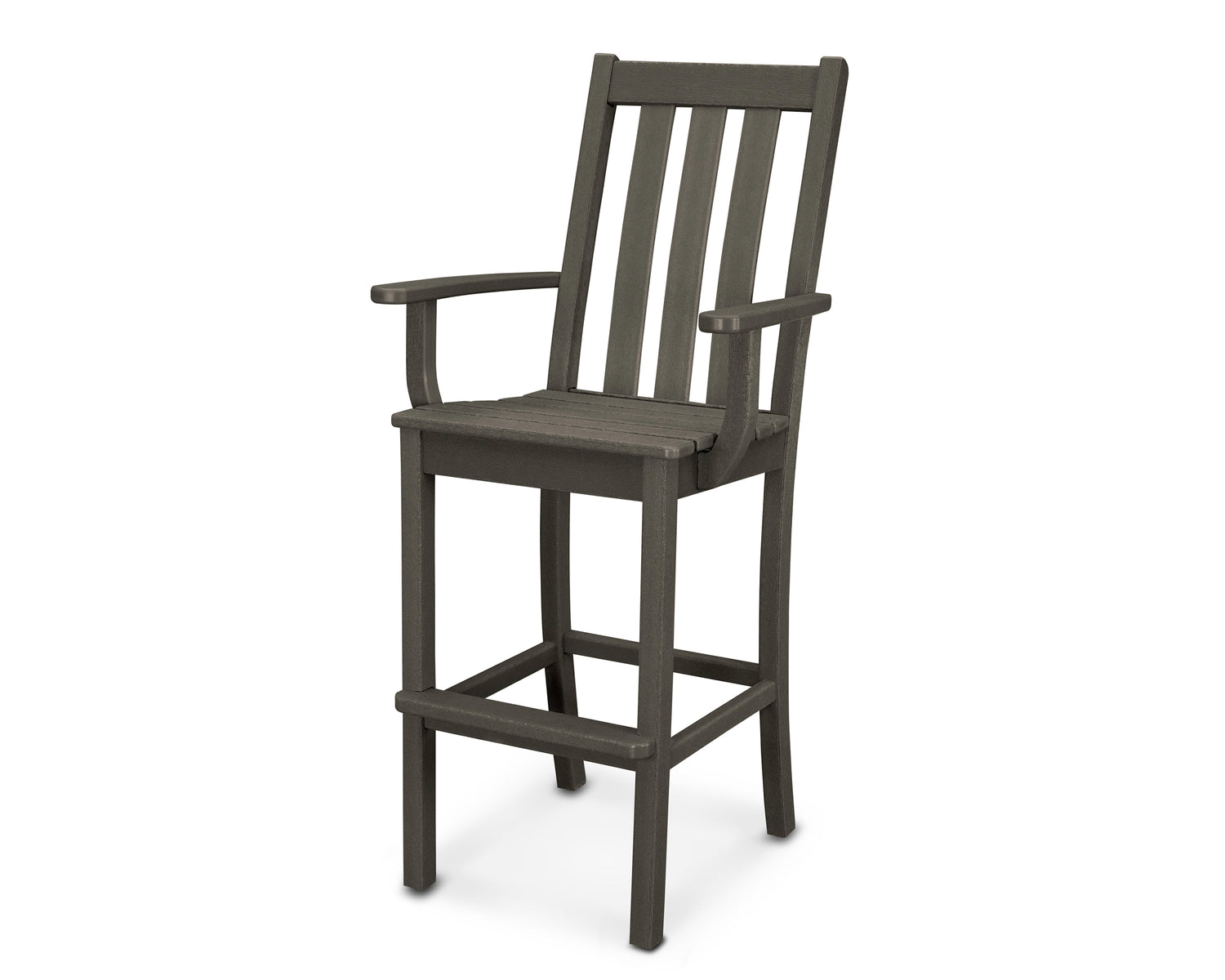 POLYWOOD Vineyard Bar Arm Chair
