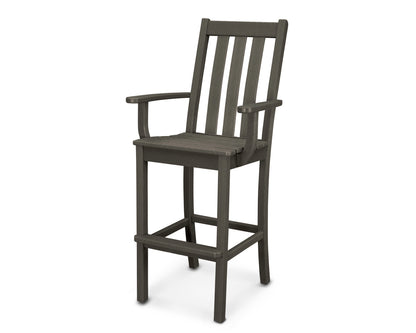 POLYWOOD Vineyard Bar Arm Chair