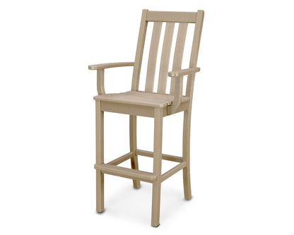 POLYWOOD Vineyard Bar Arm Chair