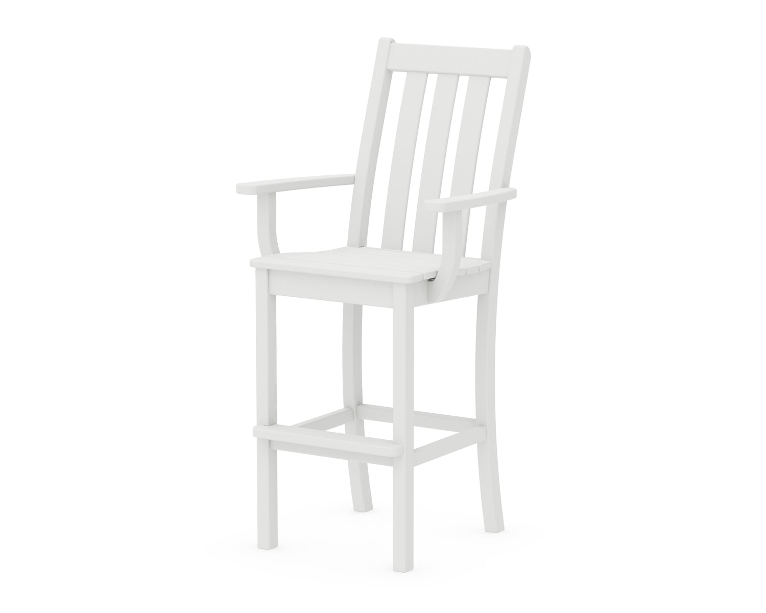 POLYWOOD Vineyard Bar Arm Chair