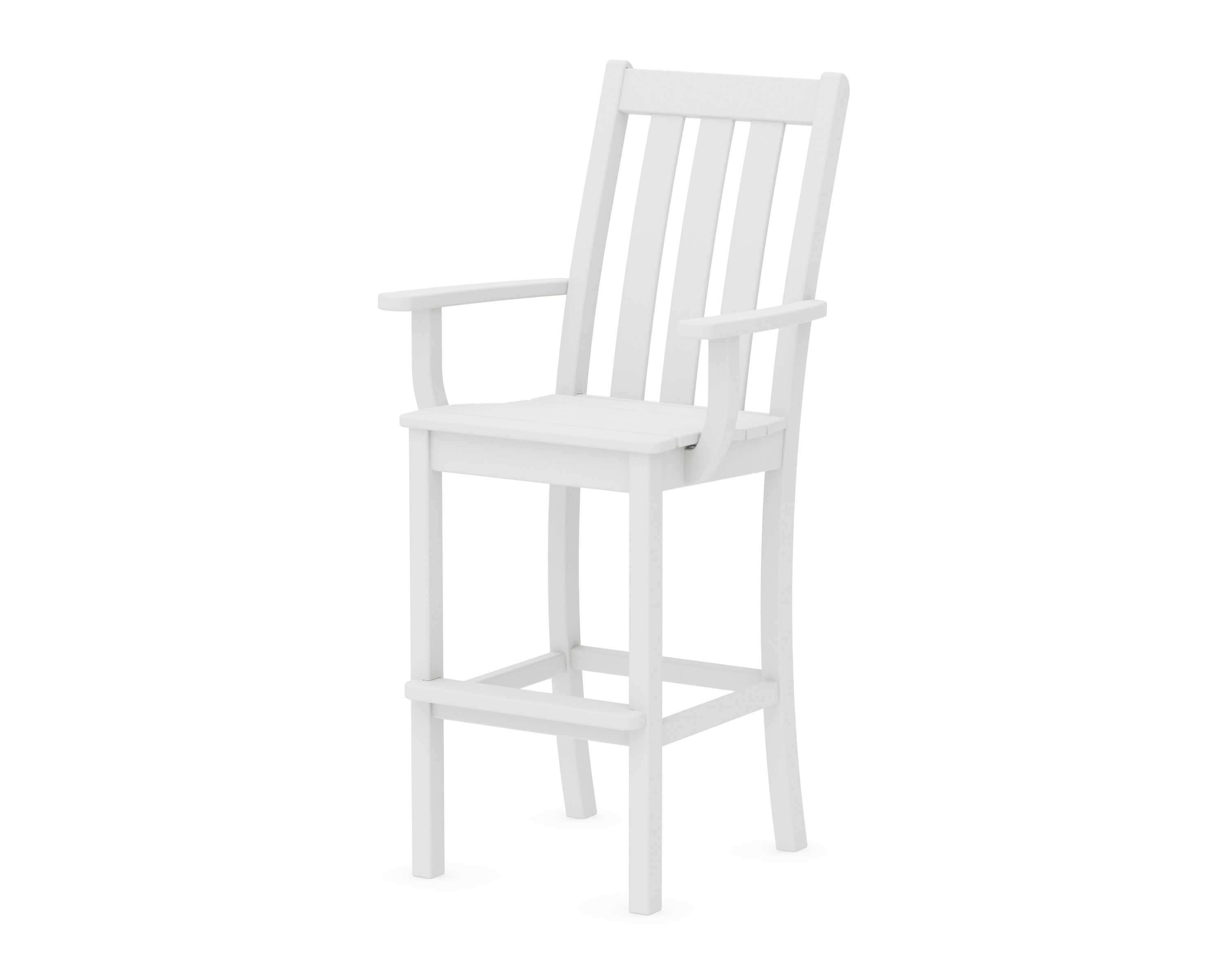 POLYWOOD Vineyard Bar Arm Chair