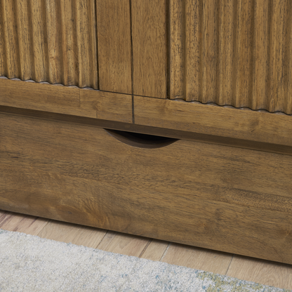 Verona Murphy Bed reeded drawer detail