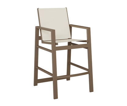 Berlin Gardens Vida Sling Bar Chair in Clay