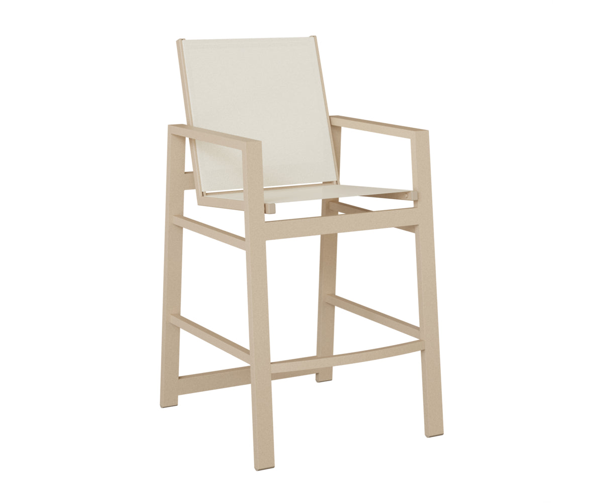 Berlin Gardens Vida Sling Bar Chair in Luna Multi