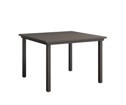 Berlin Gardens Vida 44" Square Table - Aluminum Top in Granite Speckle