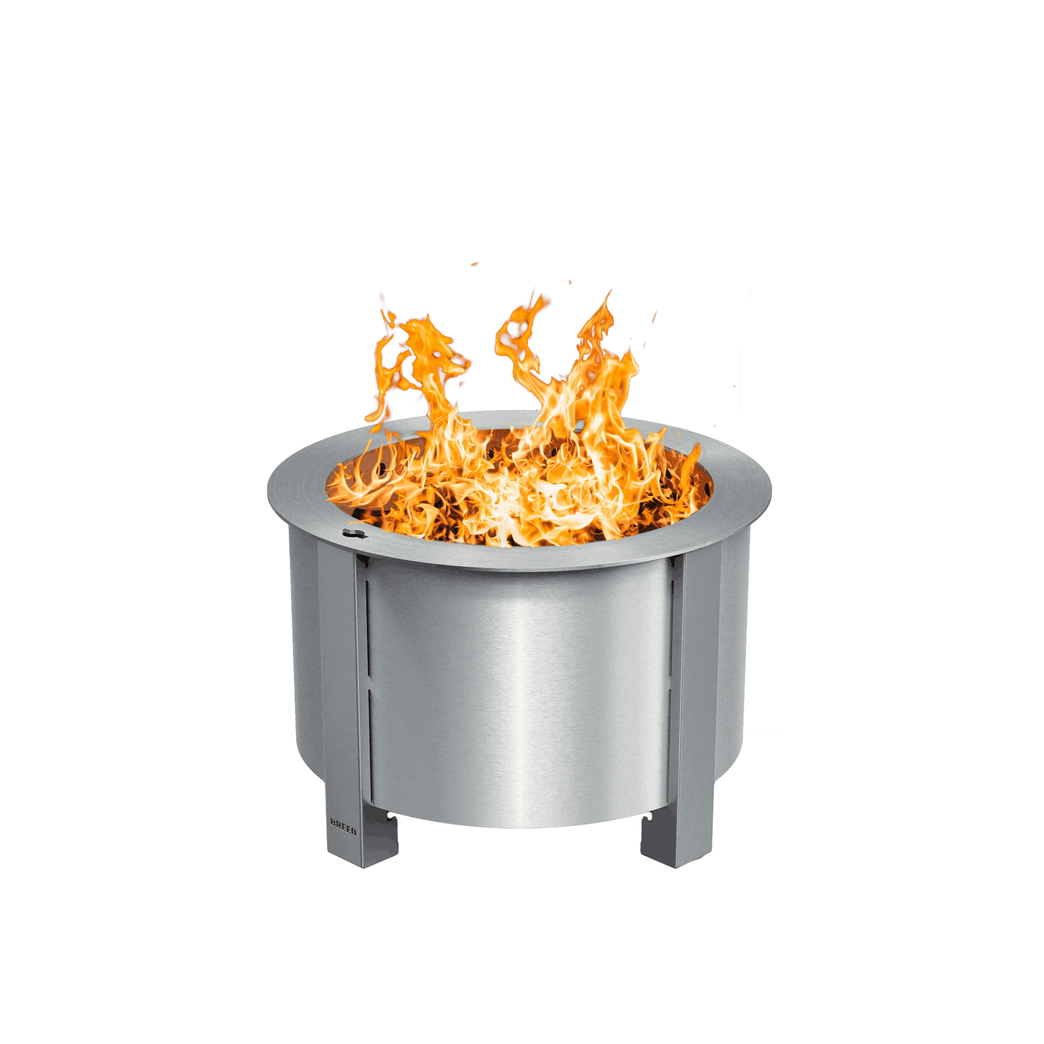 Breeo X Series Smokeless Fire Pit - X19 / Stainless Steel - Casual ...