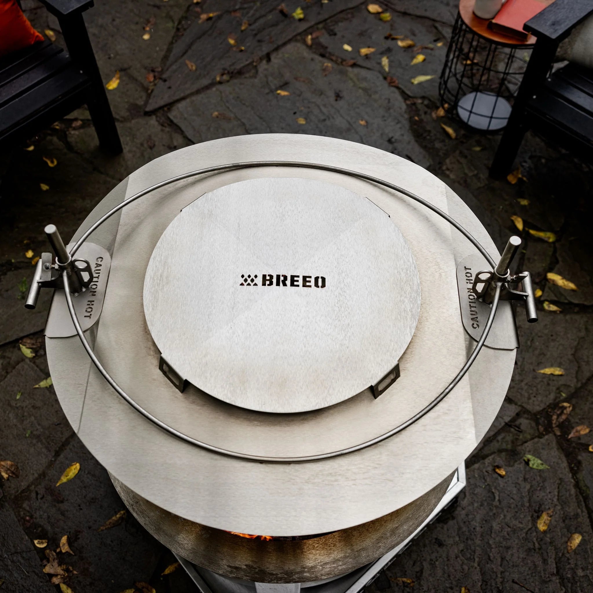 Breeo Outpost Heat Deflector With Post - Thumbnail 5