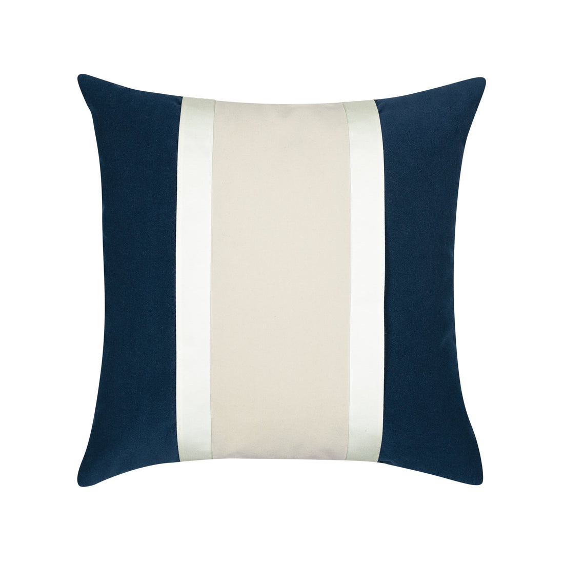 Elaine Smith Tradition Midnight outdoor pillow, navy - view 2