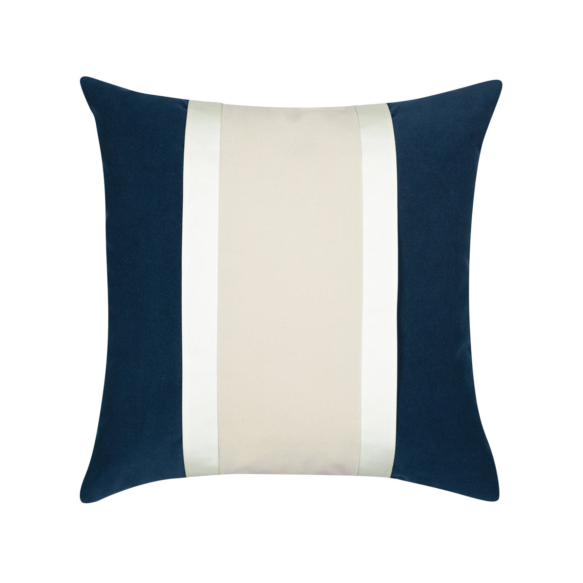 Elaine Smith Tradition Midnight outdoor pillow, navy - view 2