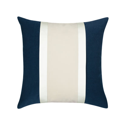 Elaine Smith Tradition Midnight outdoor pillow, navy - view 2