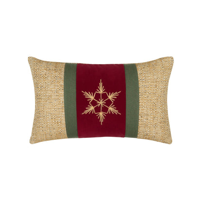 Elaine Smith Tradition Gold 12x20 lumbar outdoor pillow, gold
