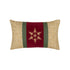 Elaine Smith Tradition Gold 12x20 lumbar outdoor pillow, gold
