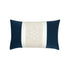 Elaine Smith Tradition Midnight outdoor pillow, navy