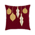 Elaine Smith Ornaments Ruby Outdoor Pillow - front