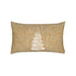 Elaine Smith Fraser Fir Golden Outdoor Pillow - front