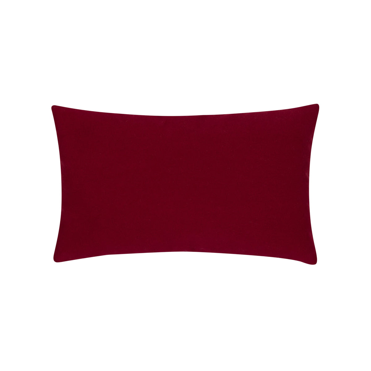 Elaine Smith Fraser Fir Ruby outdoor pillow, red - view 6