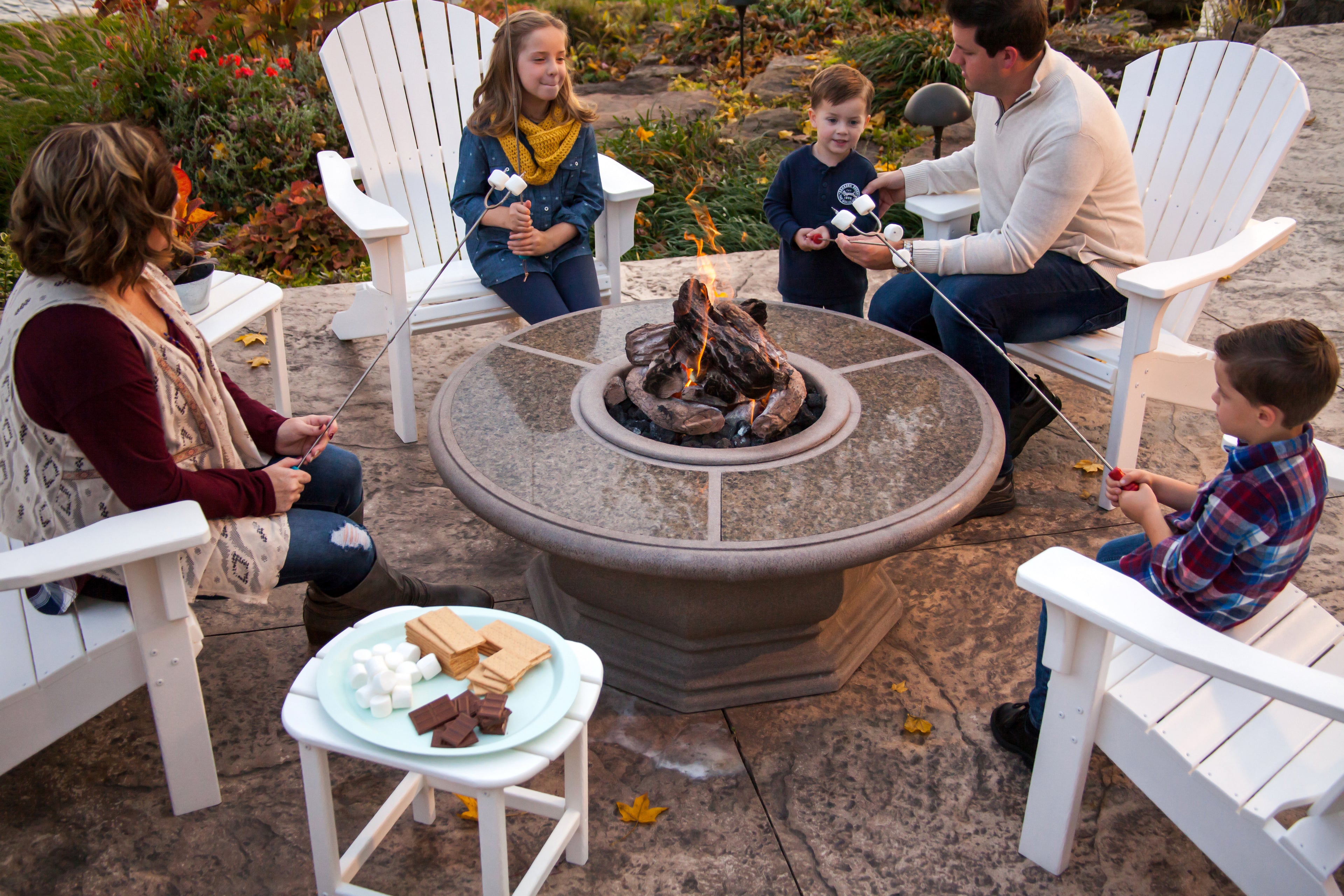 POLYWOOD Seashell Adirondack